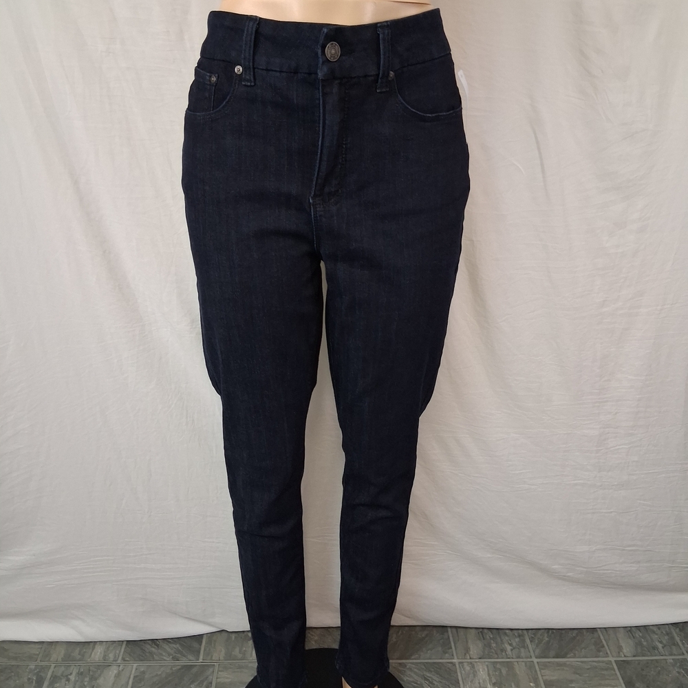 Seven 7 New Jeans High-Rise Skinny Jeans in Dark Indigo